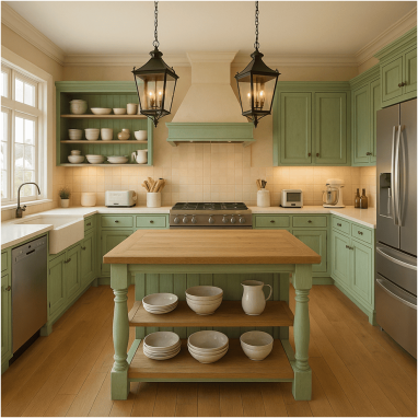 French Provincial Charm Design for 2 Oakland Estates villa in Bangalore.